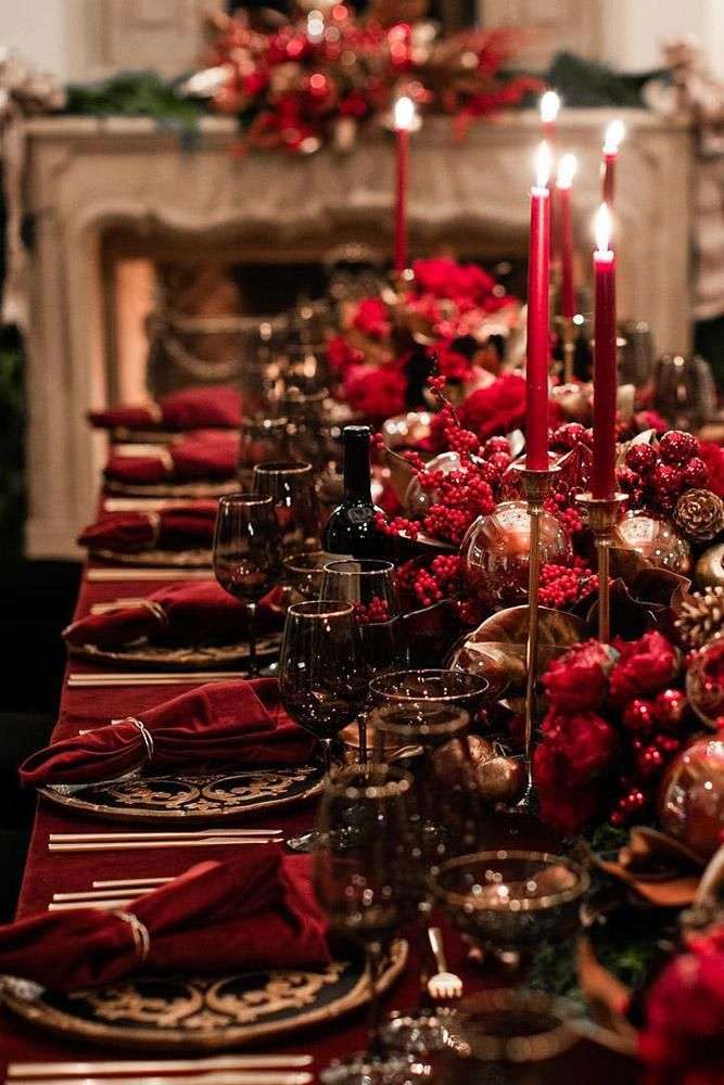 Red Christmas Wedding