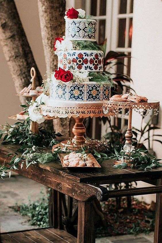 spanish wedding cake