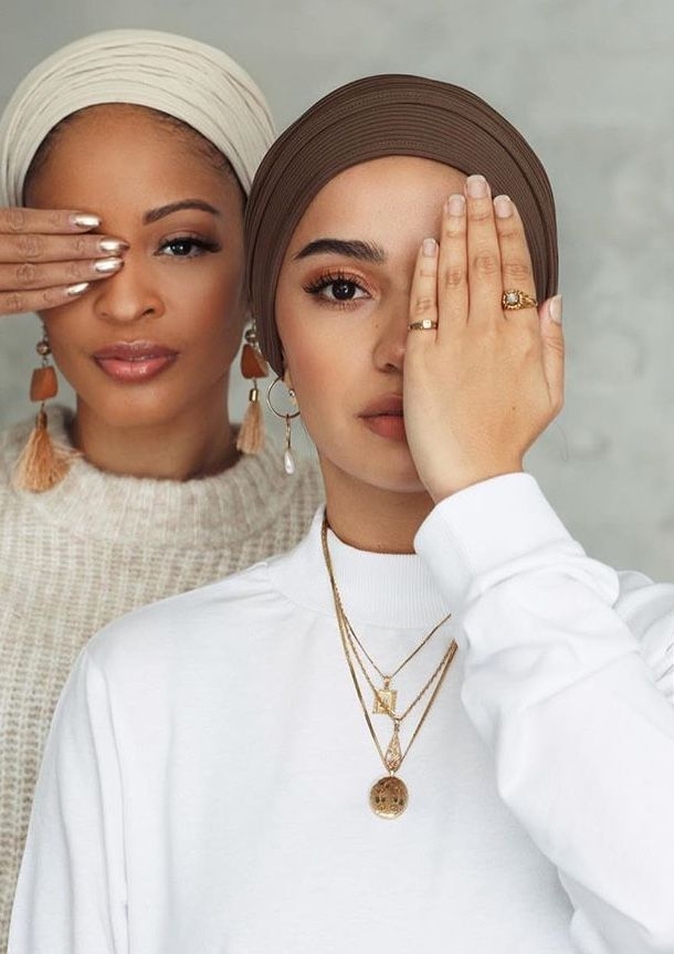 modern turban hijab style