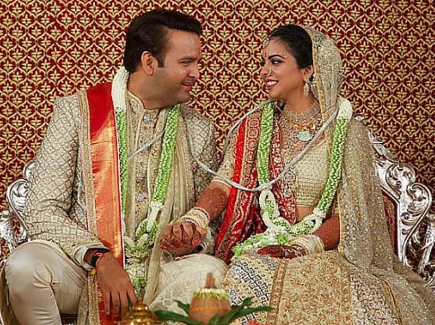 ايشا أمباني وأناند بيرامال ايشا أمباني وأناند بيرامال