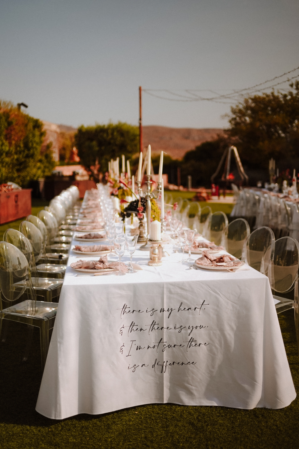 Table Setup Table Setup