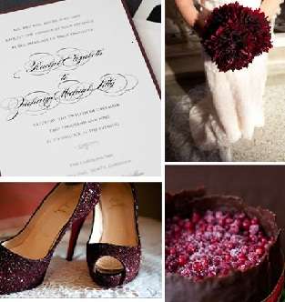 Your Wedding in Colors: Oxblood, Maroon and Burgundy