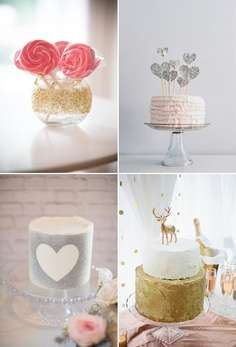 6 طرق لاستخدام الغليتر في حفل الزفاف