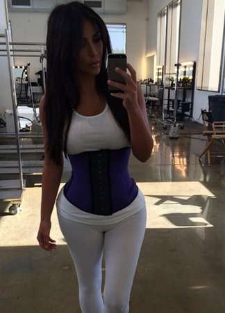 Kim Kardashian’s Flat Tummy Secret
