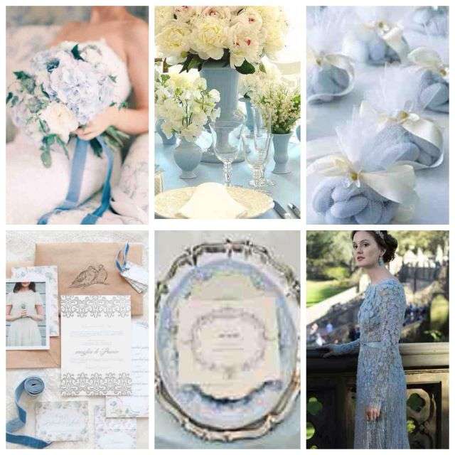 Your Wedding In Colors: Powder Blue