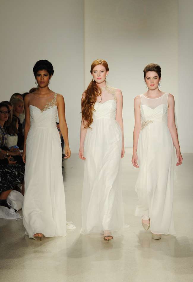 أسبوع نيويورك لأزياء الزفاف: مجموعة ألفريد انجلو لفساتين الزفاف لخريف 2015