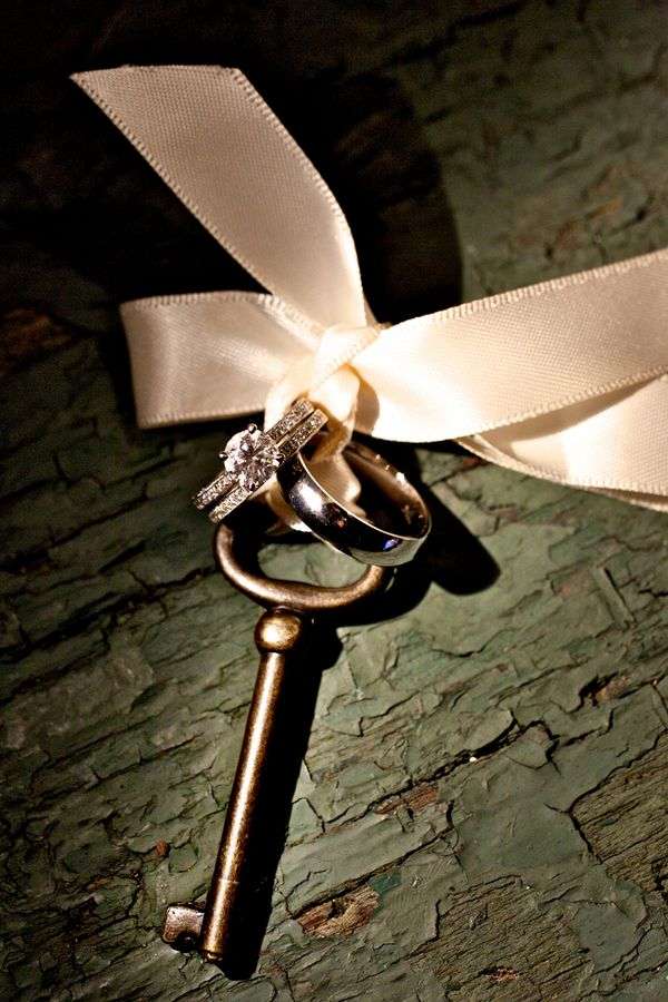 ثيم المفاتيح لحفل زفاف رومانسي