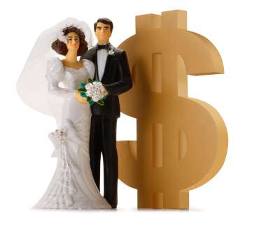4 أمور للتقليل من ميزانية حفل الزفاف