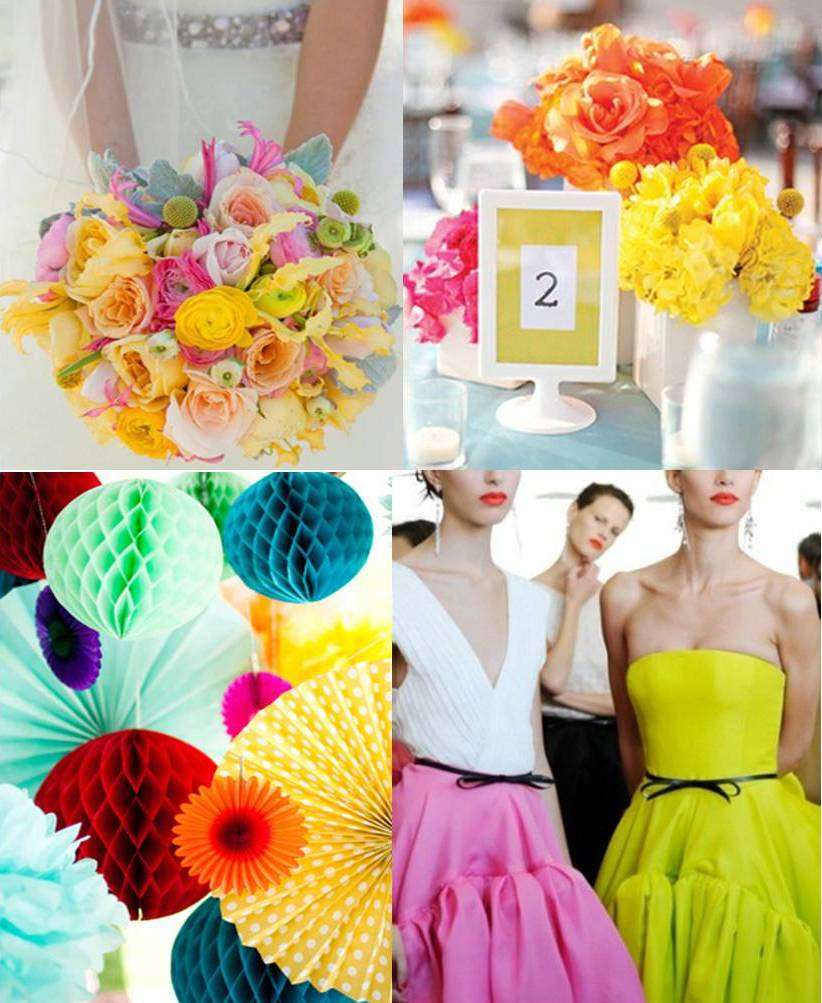 How to Incorporate Multiple Colors in Your Wedding Palette