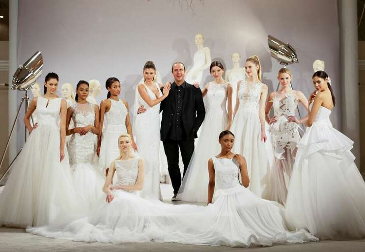 عرض مجموعة فساتين زفاف طوني ورد 2016 في أسبوع نيويورك لأزياء الزفاف 2015