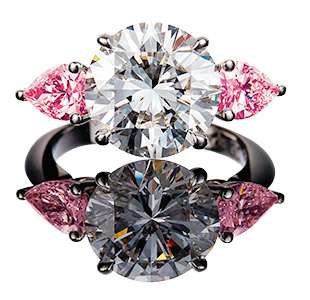 آخر صرعات المجوهرات للعروس: الماس الوردي من جلين باكر
