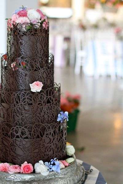 WEDDING COLLECTIONS: Chocolate Cake: a beautiful and delicious for your  Wedding