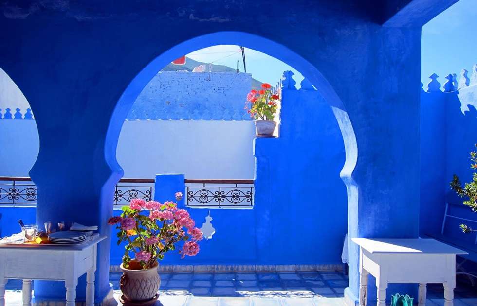 شهر عسل في شفشاون المغرب