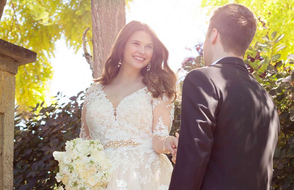 4 Long Sleeved Wedding Dresses Perfect For The Plus Sized Bride