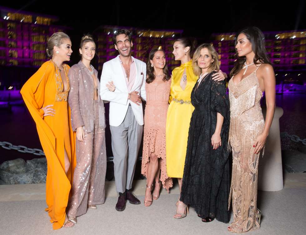 Your Wedding Fashion Inspiration From The Celebrities at The Bulgari Resort Dubai Launch