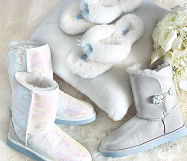 New Trend: The UGG Wedding Shoe Collection