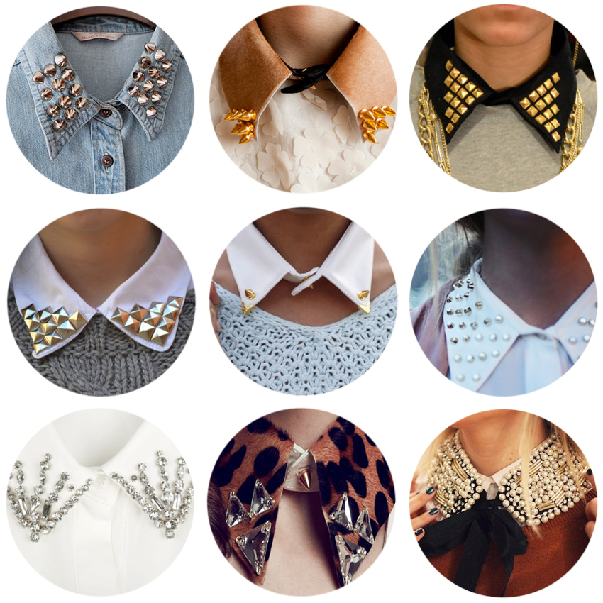Make a Fashion Statement with a Studded Collar - Arabia 