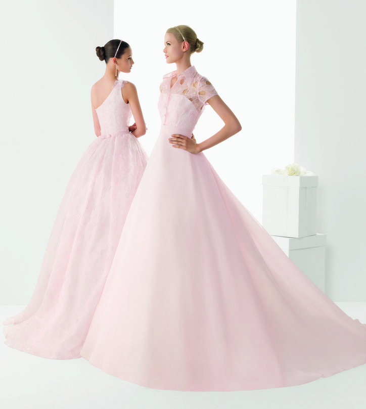 Rosa Clara's Blush Wedding Dresses Revealed  Arabia Weddings