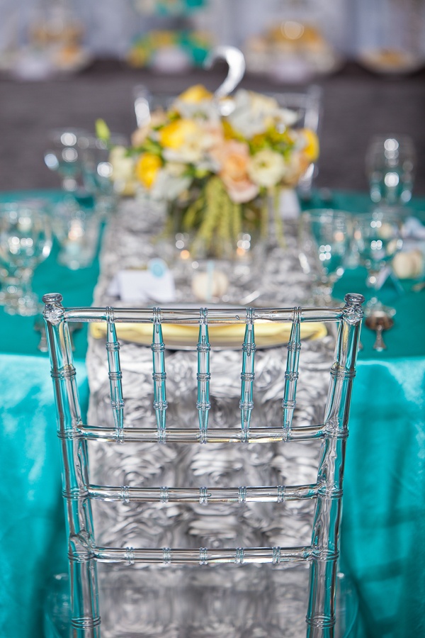 Your Wedding in Colors: Aqua and Yellow | Arabia Weddings