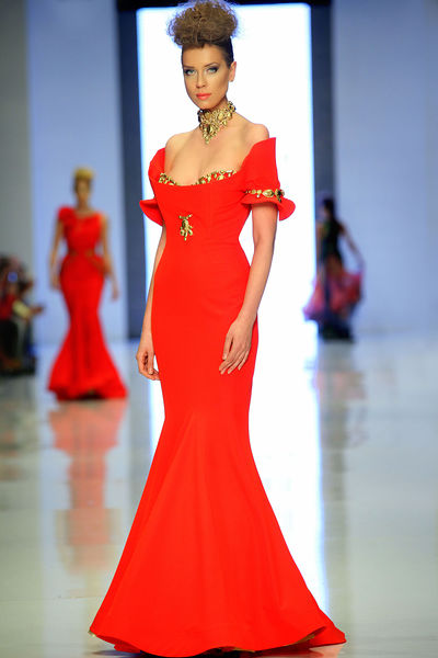 Evening Dress Collection By Arab Fashion Designer - Arabia Weddings