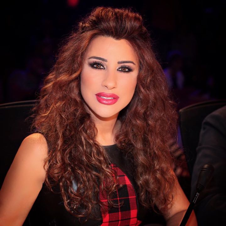 Najwa Karam Hairstyle on Arab's Got Talent  Arabia Weddings