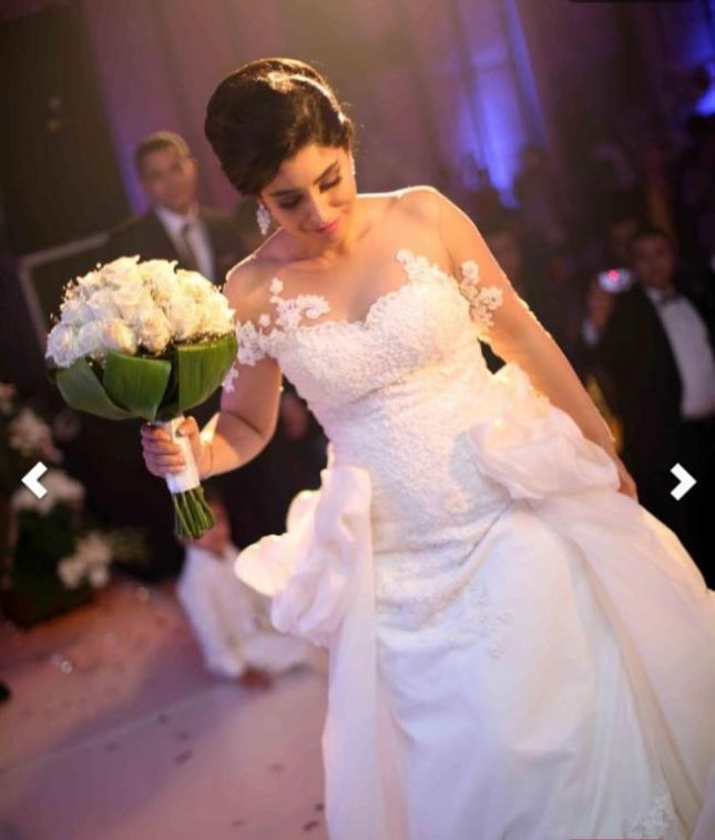 7 Stunning Bridal Looks By Arab Celebrities On Their Wedding Day Arabia Weddings