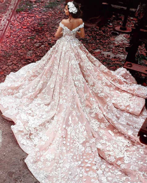  Wedding  Dresses  on Instagram  Arabia Weddings 