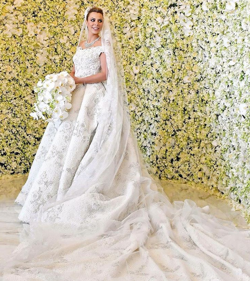 The Most Beautiful Wedding Dresses on Instagram in 2016 - Arabia Weddings