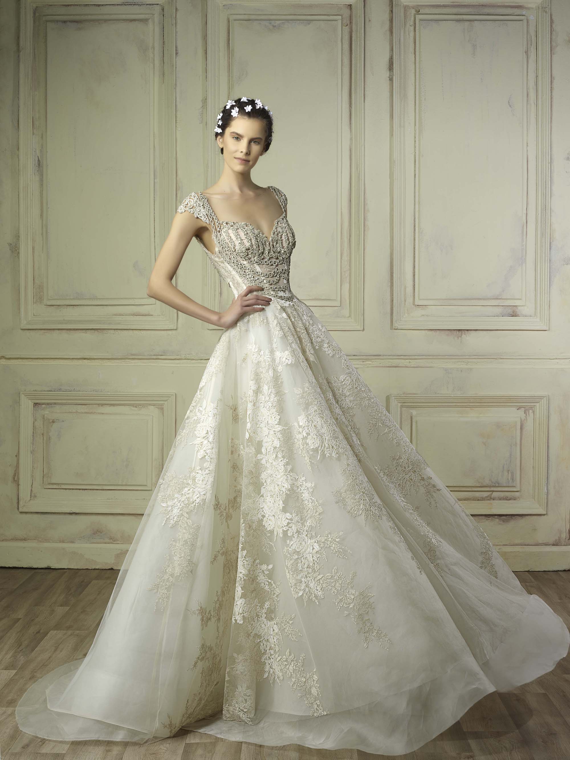 The Latest 2018 Gemy Maalouf Bridal Collection - Arabia ...