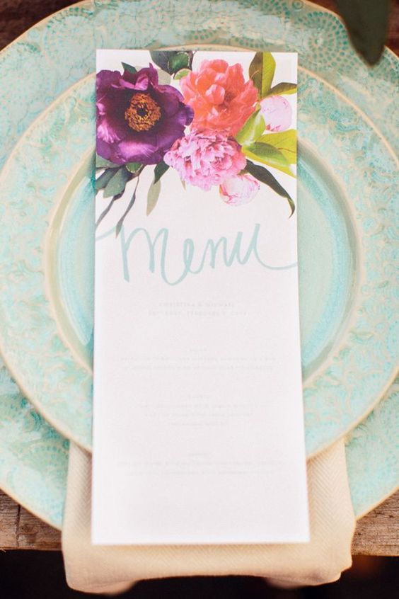 floral_menu_card