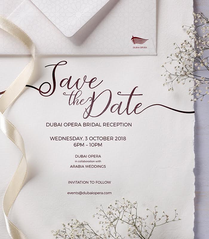 Dubai Opera Bridal Reception